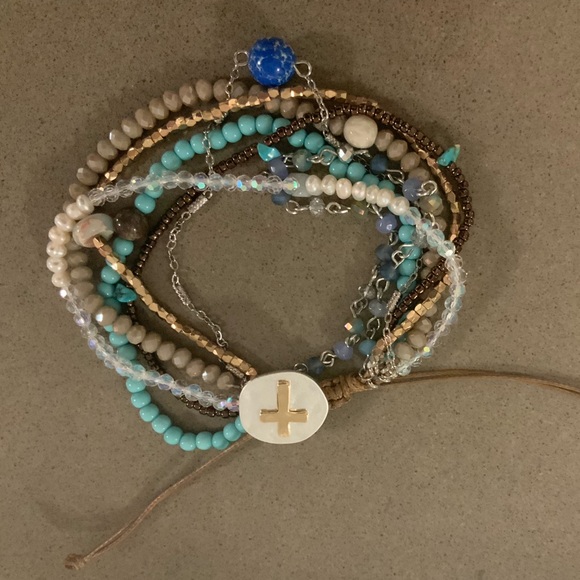 😀Adjustable Beaded Bracelet - Picture 1 of 3